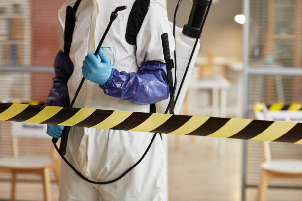 Professional Blood Cleanup technician working in Seymour, WI